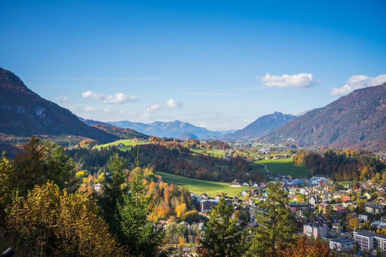 Ferienwohnung Bergsonne Mit Sonnenbalkon Und Tiefgaragen Parkplatz บาดอิสชิล ภายนอก รูปภาพ